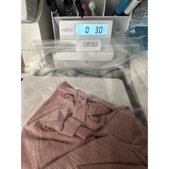 Free People Racer Back‎ Tank Womens Sz S Ribbed Oversized Lightweight Athleisure - Picture 7 of 7